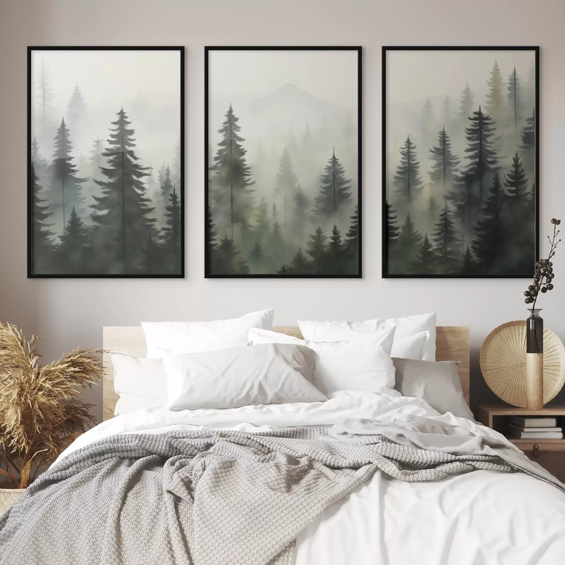 Fototapete Waldlandschaft d00431