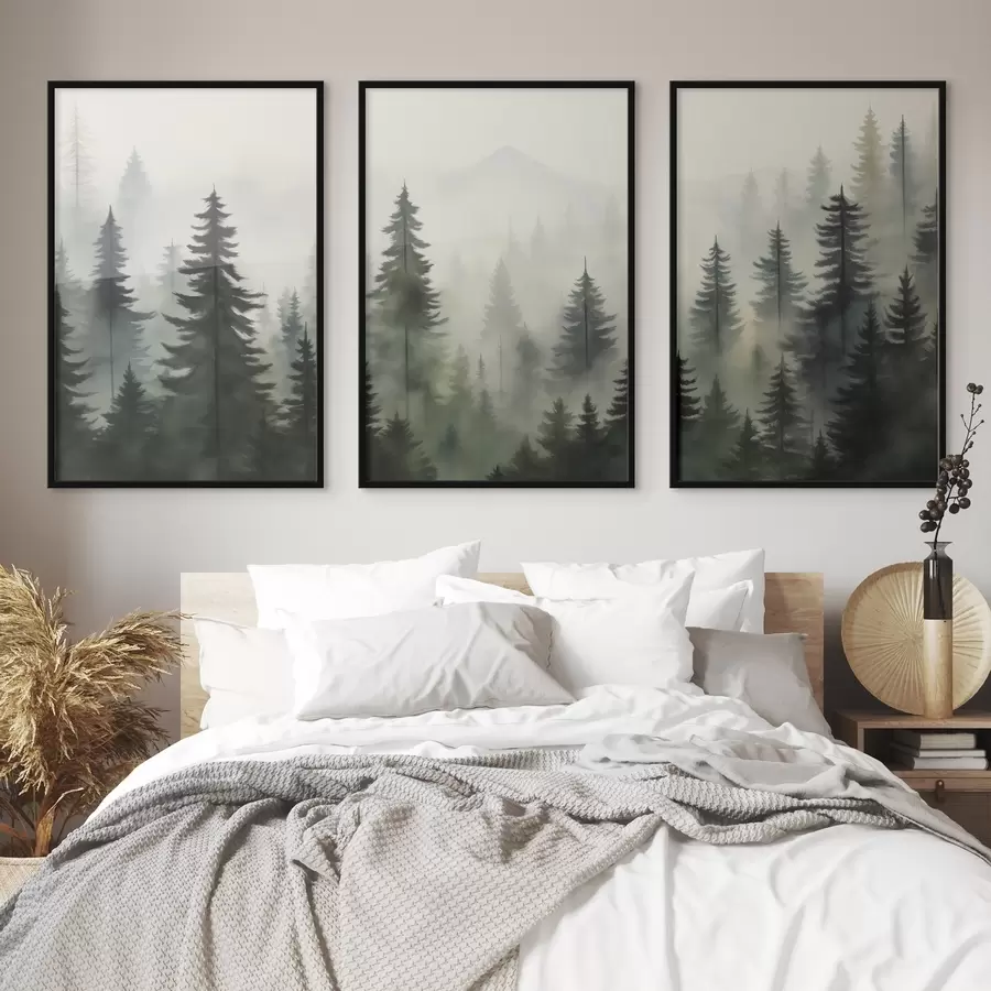 Fototapete Waldlandschaft d00431