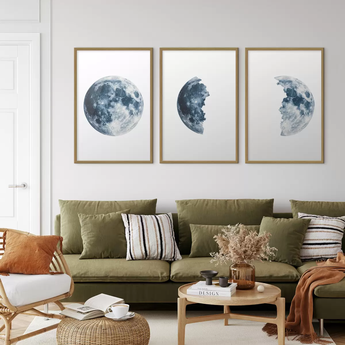 Poster Mondphasen d00470