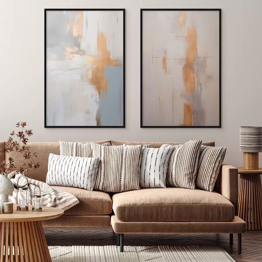 Fototapete Abstrakte Pinselstriche Nachahmung der Malerei d00502