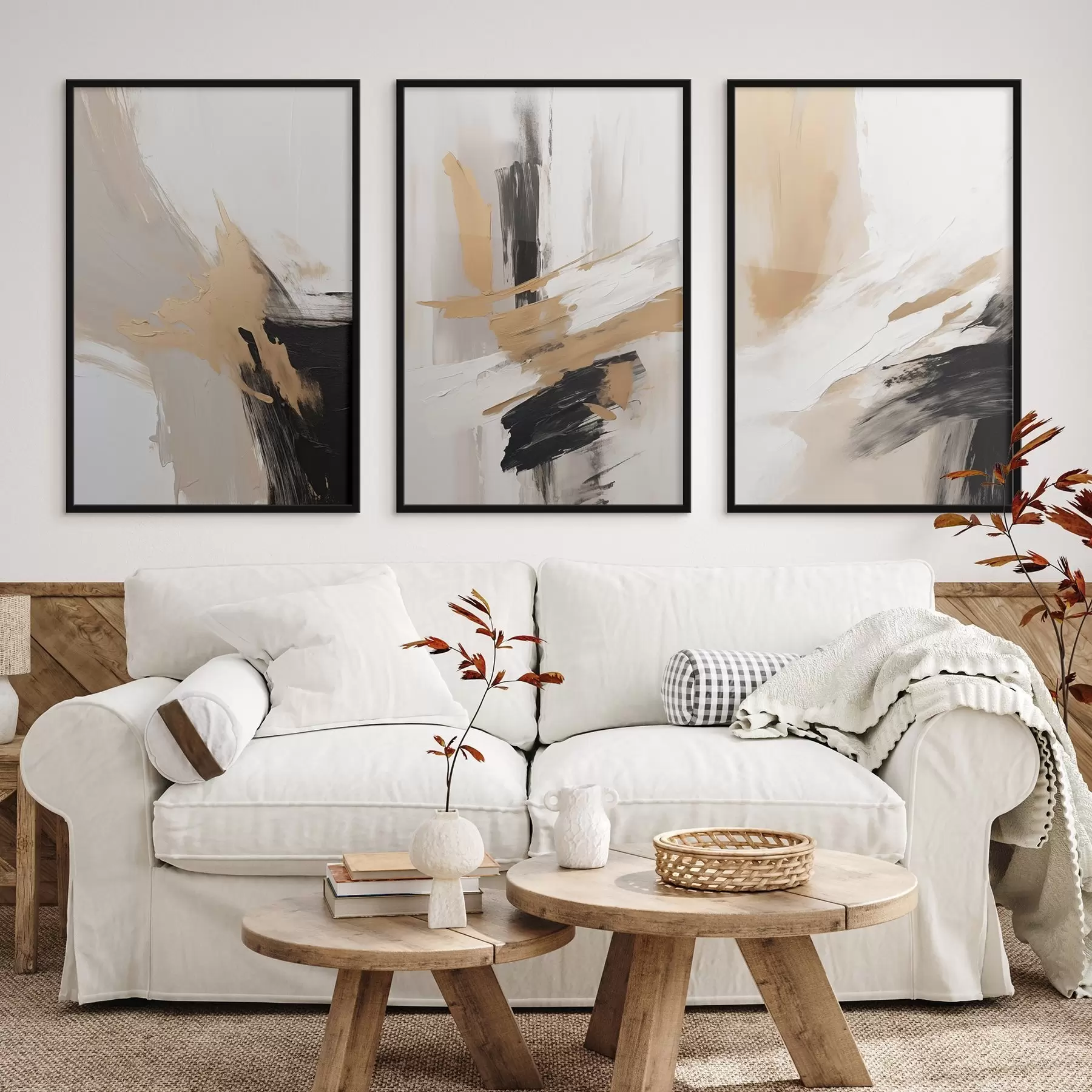 Fototapete Moderne Abstraktion Nachahmung von Pinselstrichen d00505