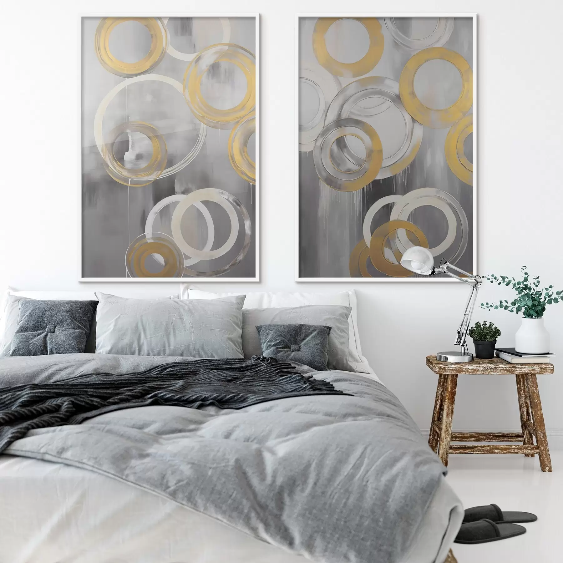 Fototapete Abstraktion mit Kreisen d00509