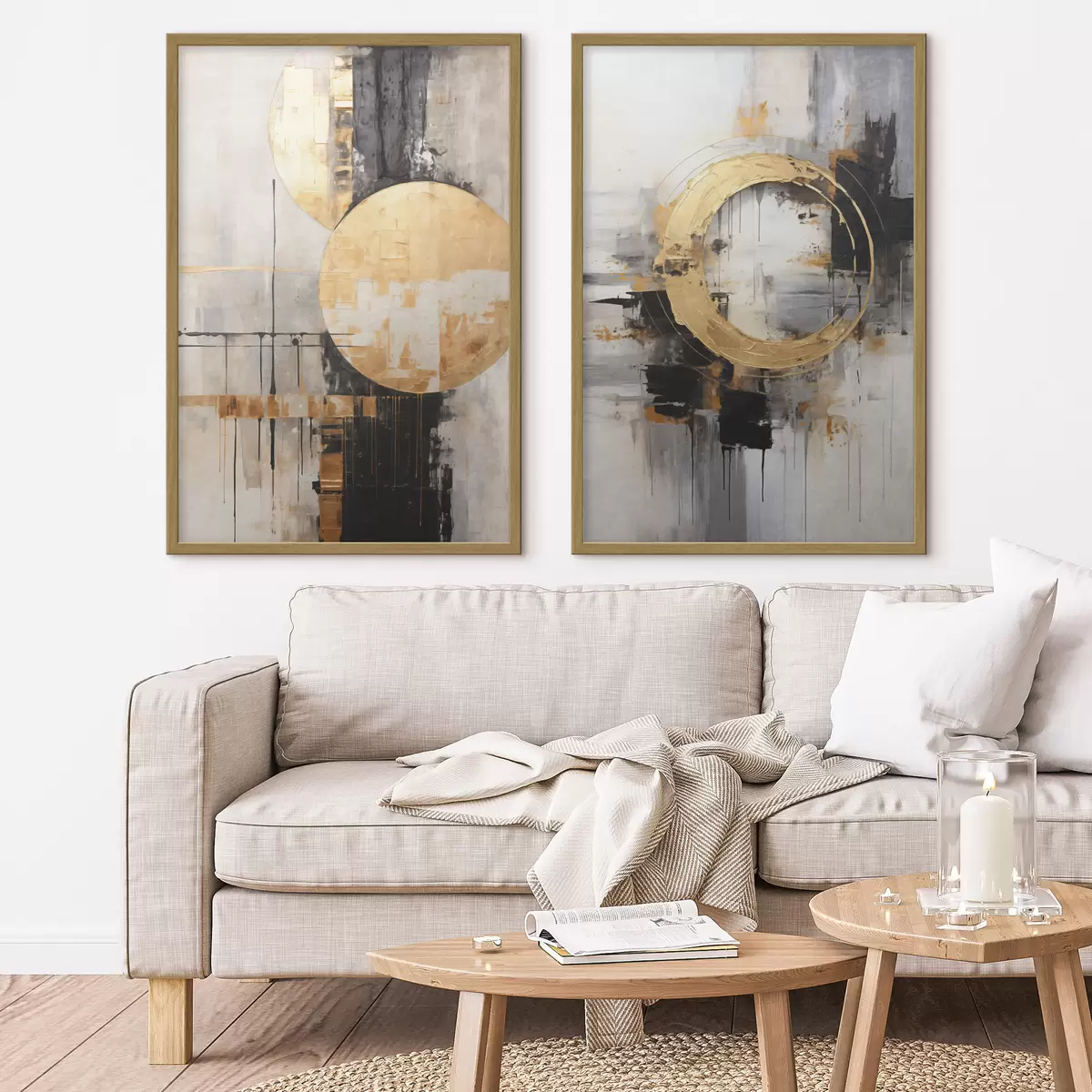 Poster Studien einer goldenen Sonne d00527