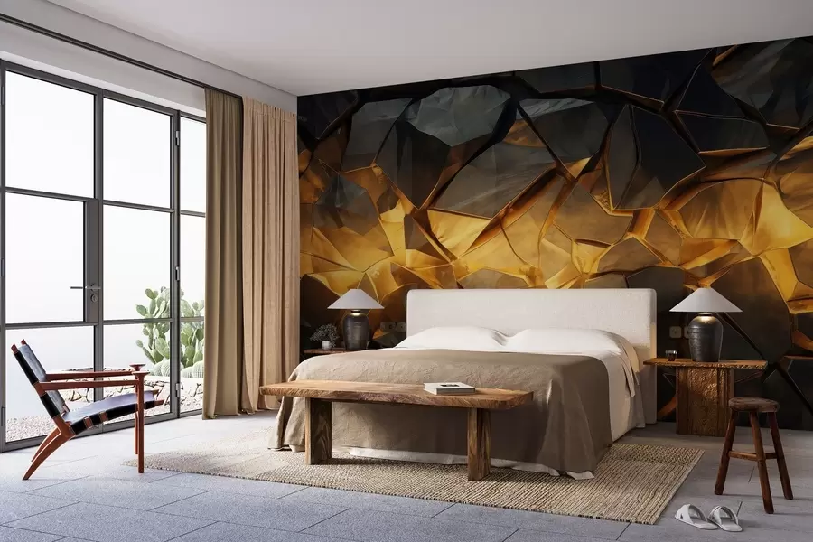 Fototapete Aquarell-Steinimitation w05045