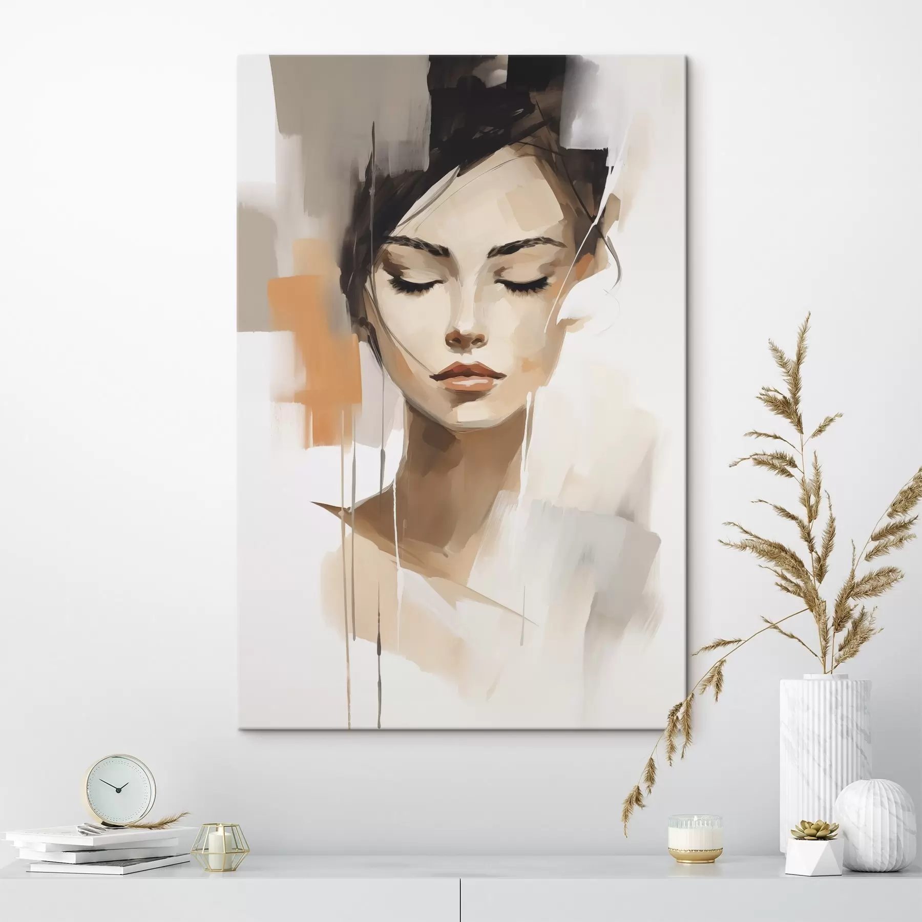 Fototapete Porträt eines Mädchens s47150