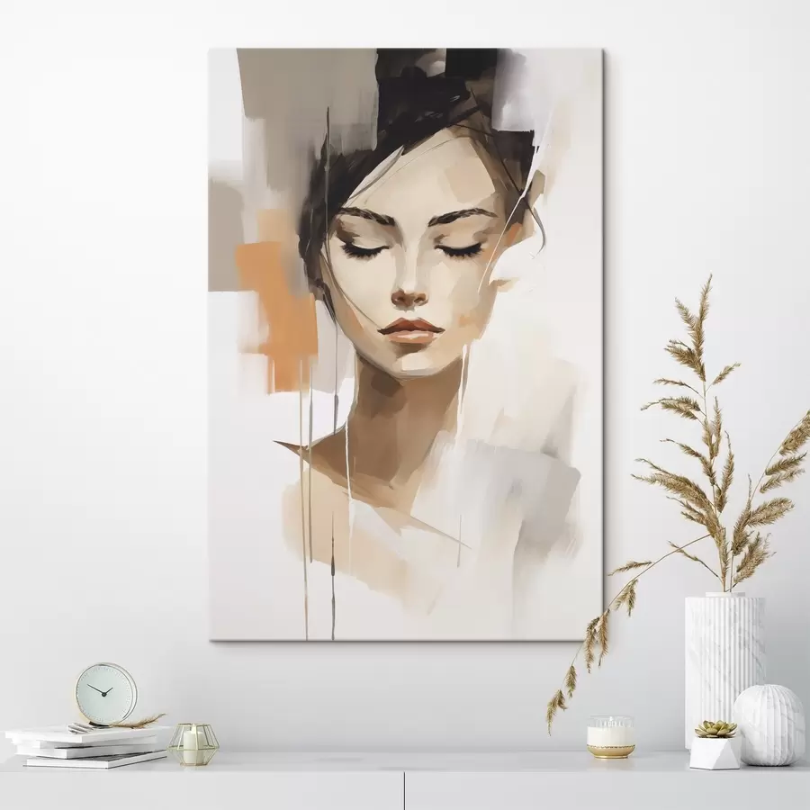 Fototapete Porträt eines Mädchens s47150