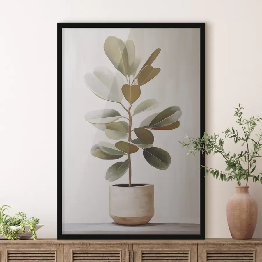 Fototapete Ficus im Topf f47152