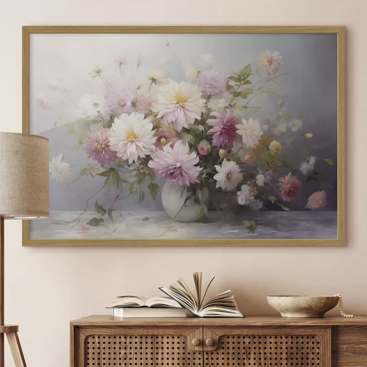 Poster Blumen in einer Vase f47155