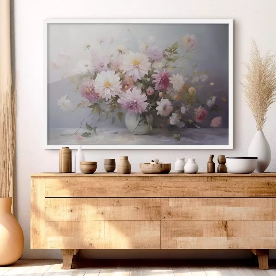 Fototapete Blumen in einer Vase f47155
