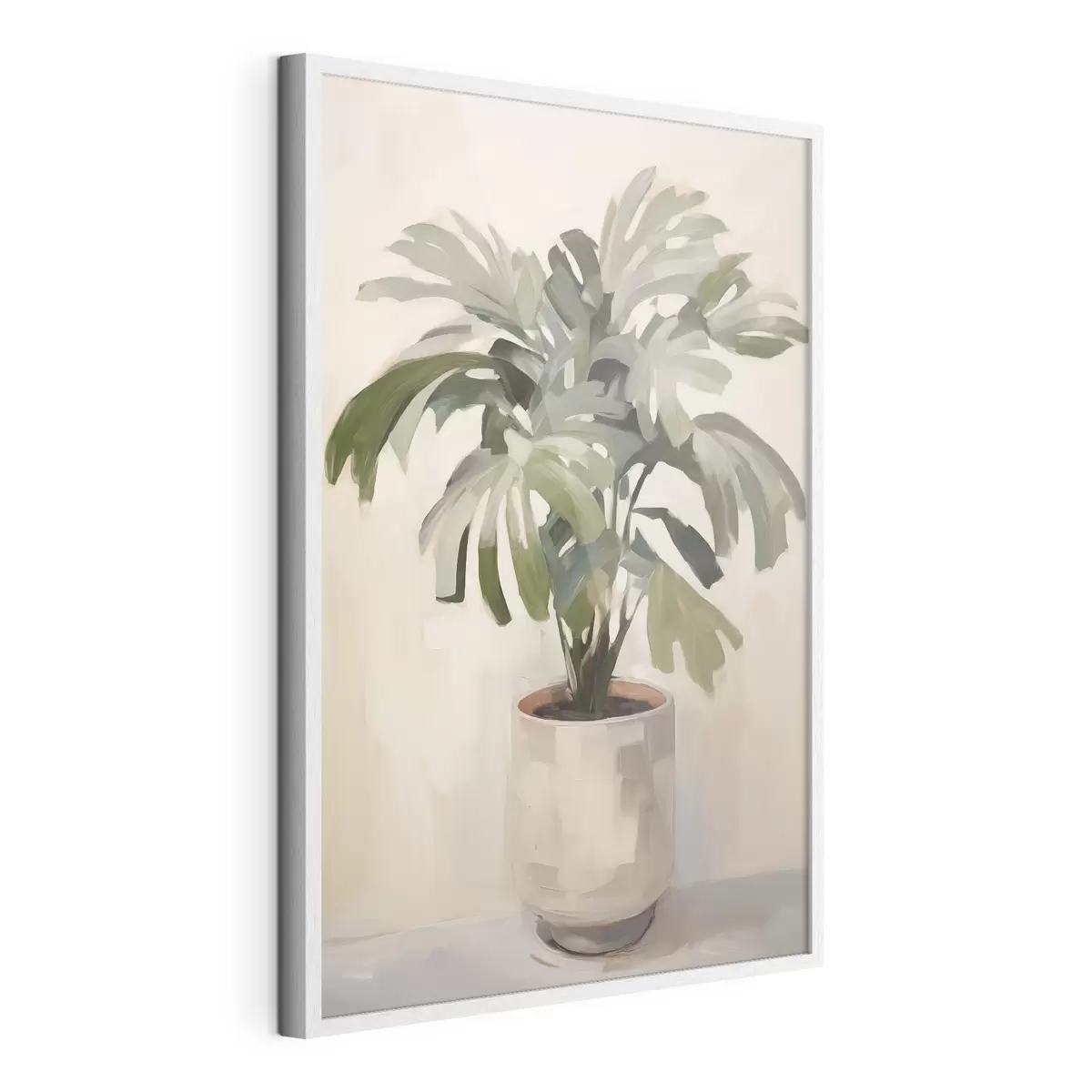 Poster Eine Pflanze in einem Topf f47239