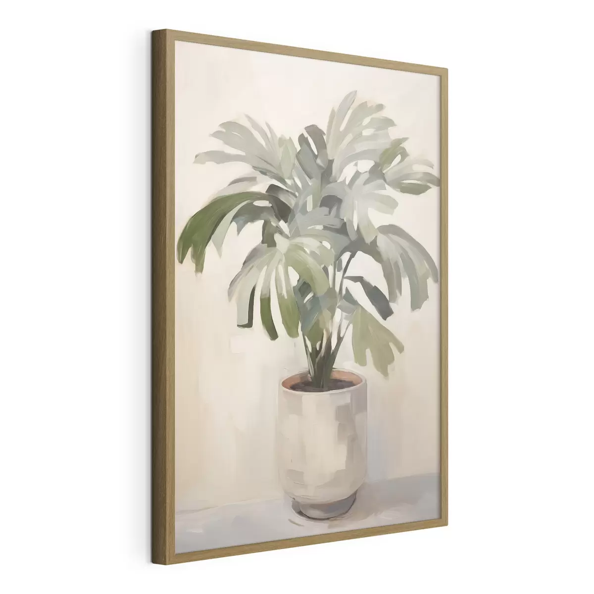Poster Eine Pflanze in einem Topf f47239