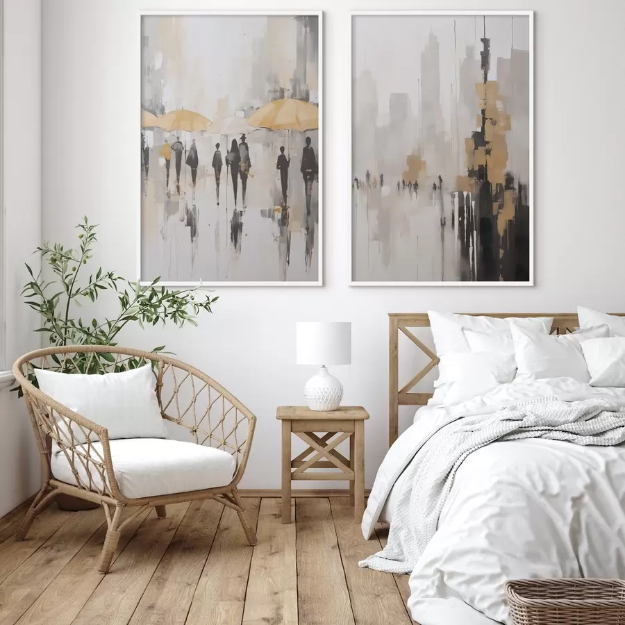 Fototapete Abstrakte Stadtlandschaft d00873