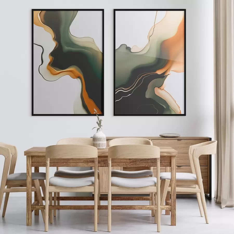 Fototapete Abstrakte Wellen d00859