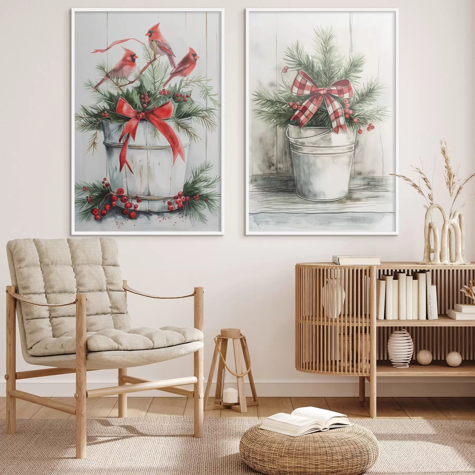 Fototapete Weihnachtstöpfe d00959