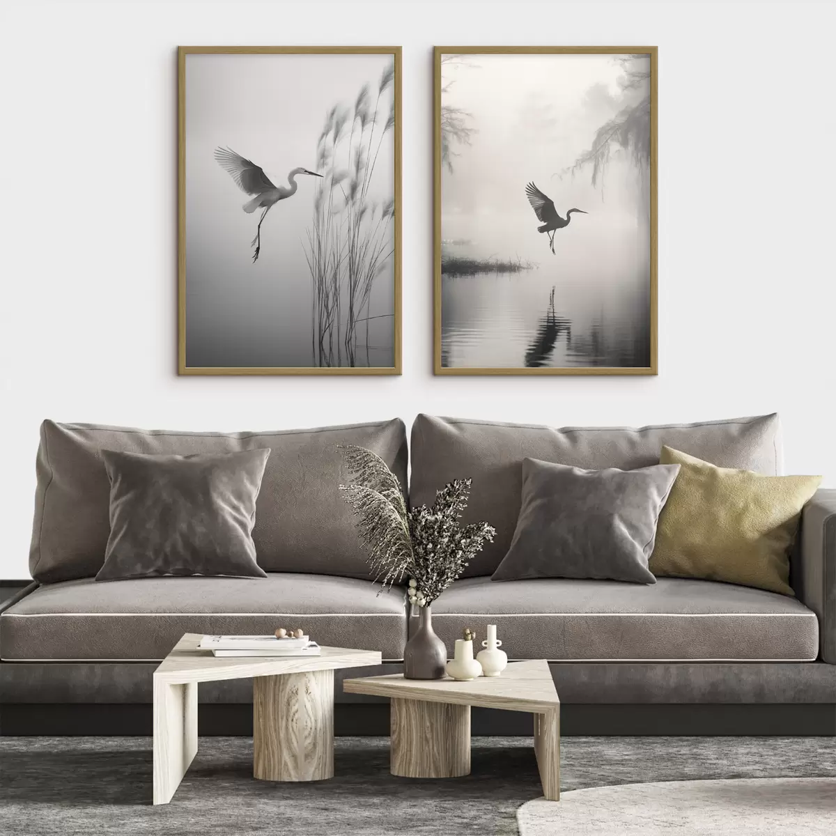 Poster Gräser und Harmonie d01007