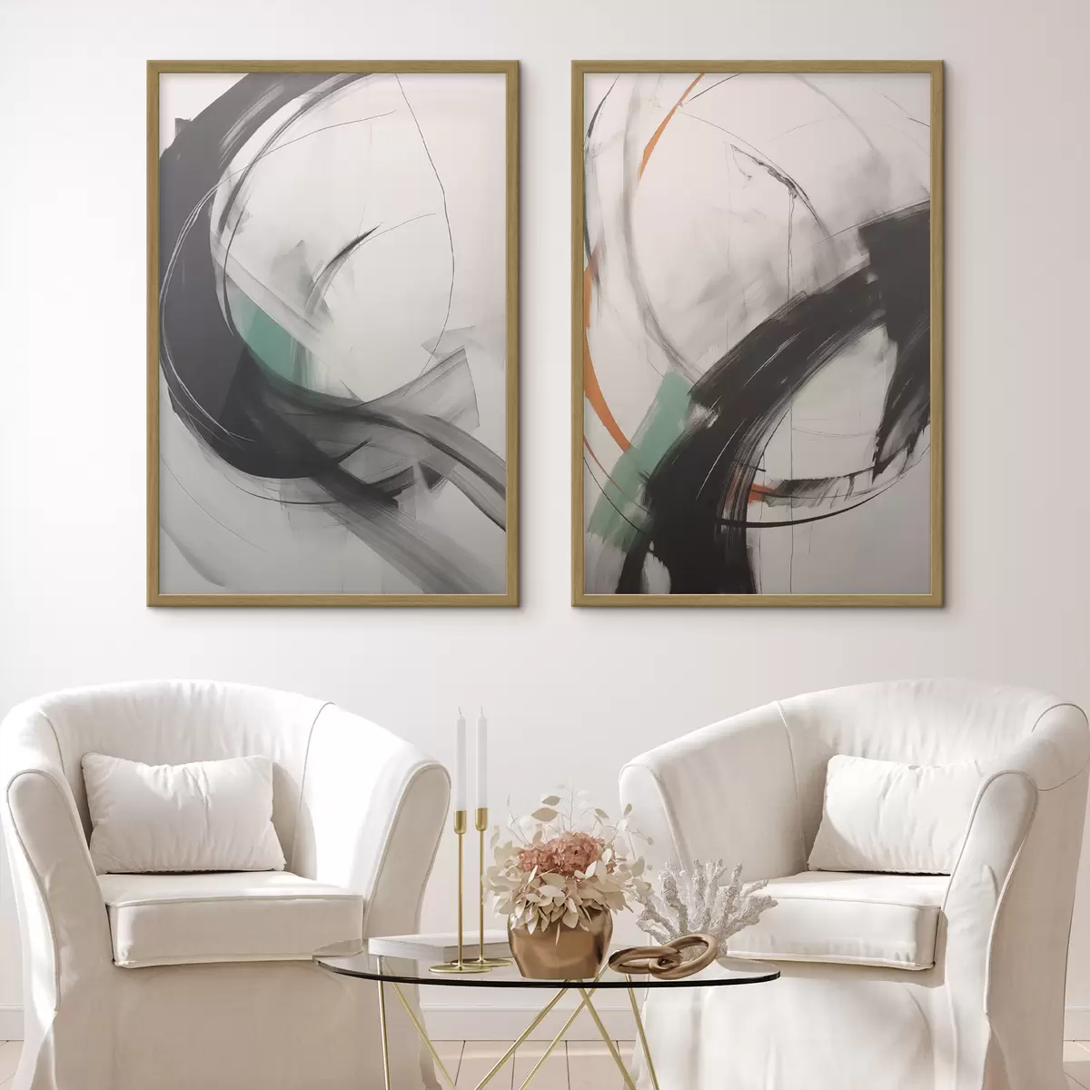 Poster Zartheit und Harmonie d01022
