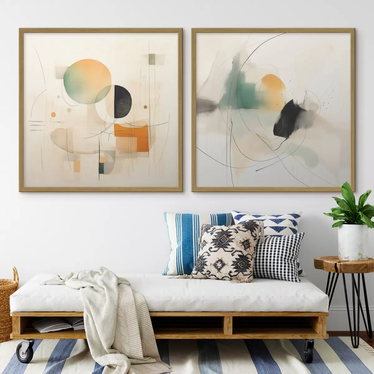 Poster Linien und Traum d00981
