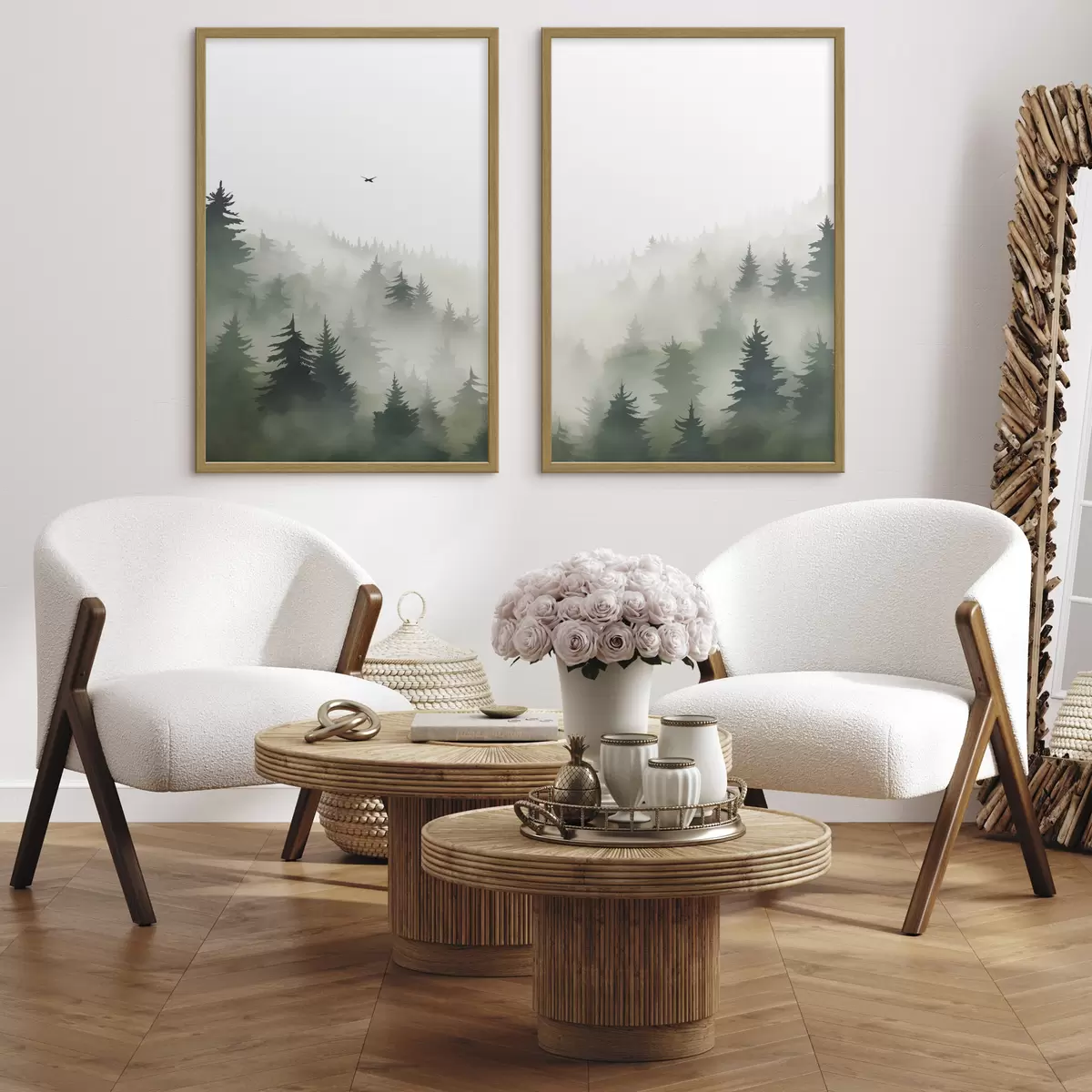 Poster Nebelwald d01061