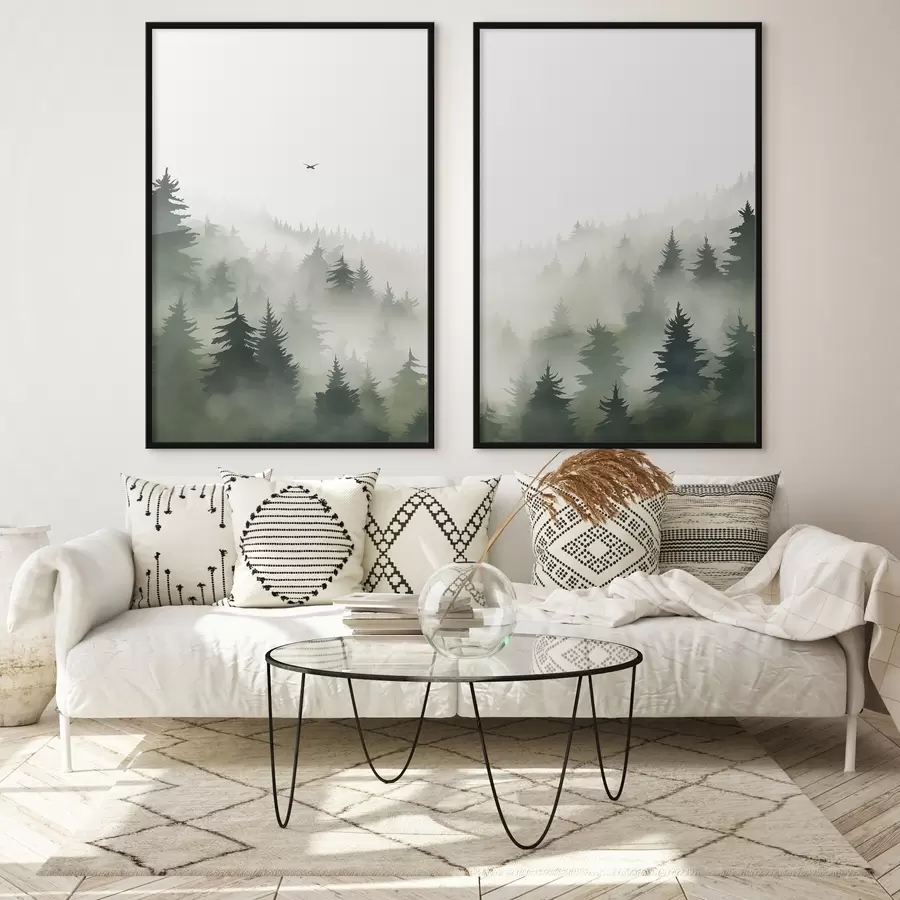 Fototapete Nebelwald d01061