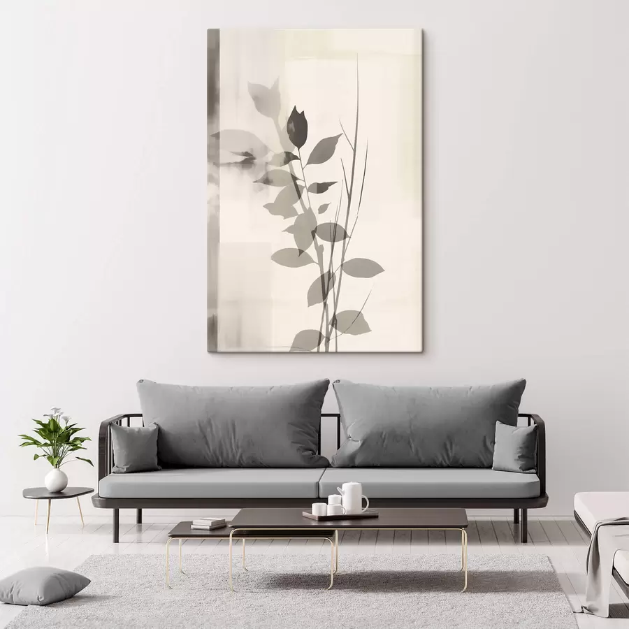 Fototapete Abstrakte Blattzweige s47103