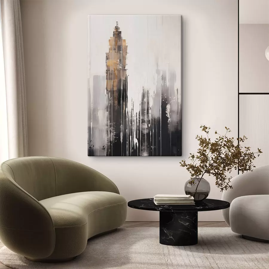 Fototapete Abstrakter Wolkenkratzer s47254