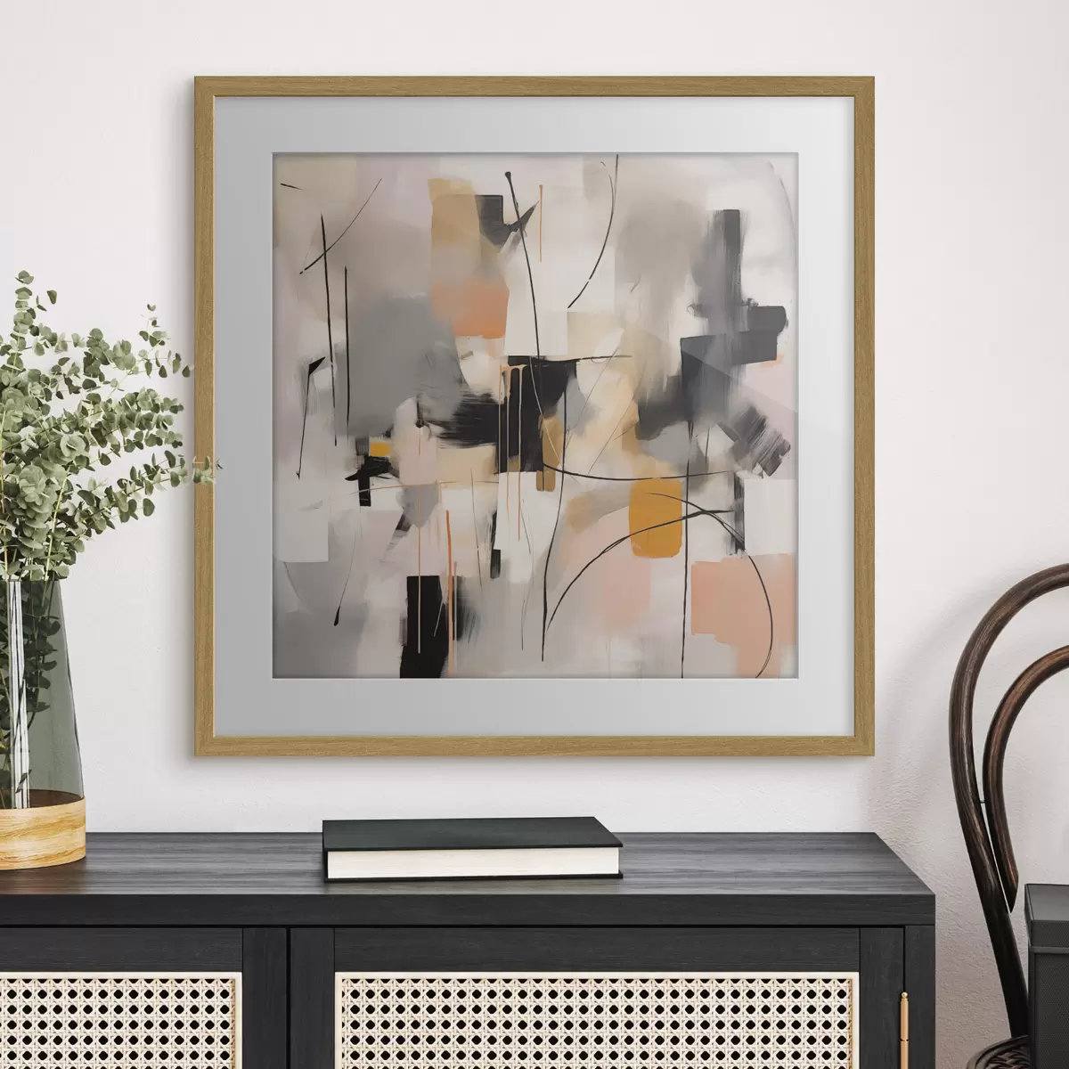 Poster Zartheit und Begegnung f46901