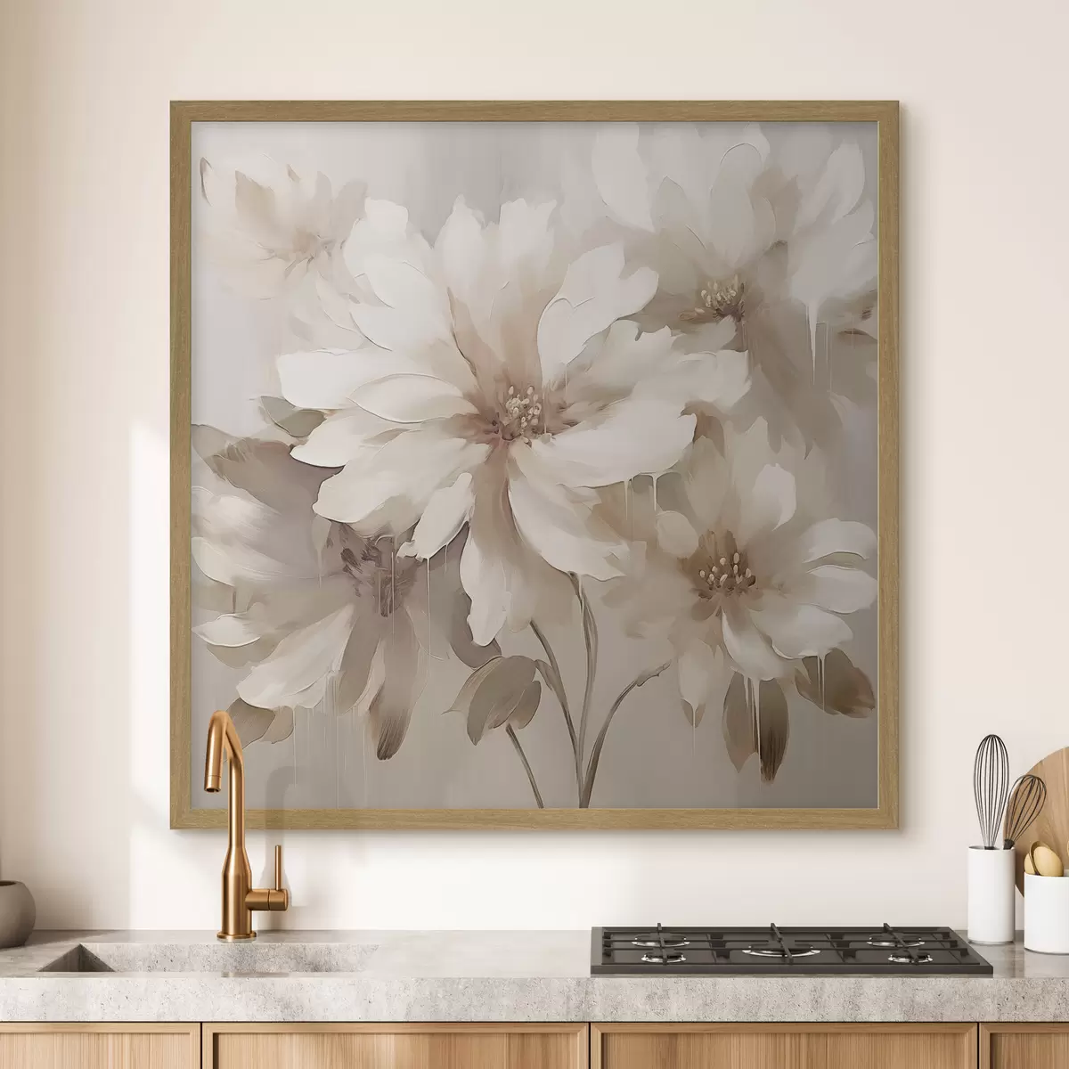 Poster Abstrakte Blumen f46975