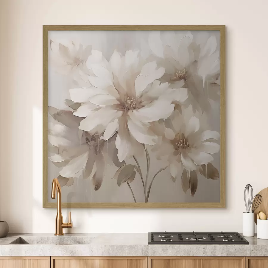 Fototapete Abstrakte Blumen f46975