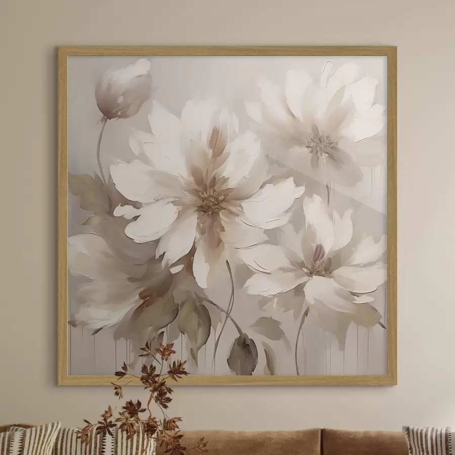 Fototapete Abstrakte Blumen f47043