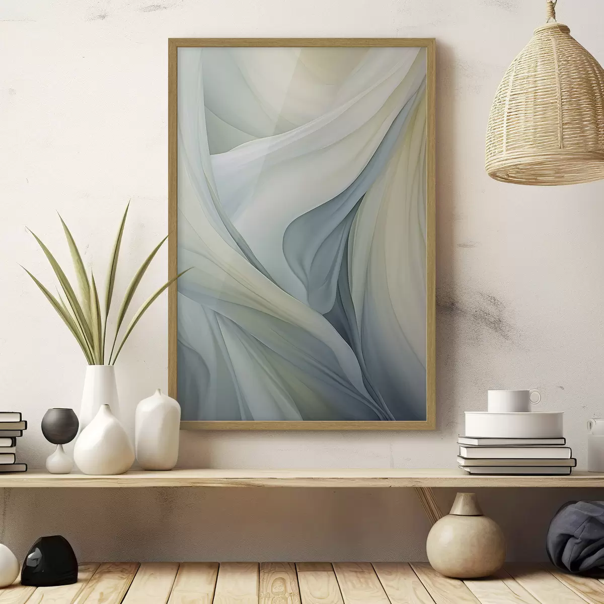 Poster Abstrakte Wellen f47096