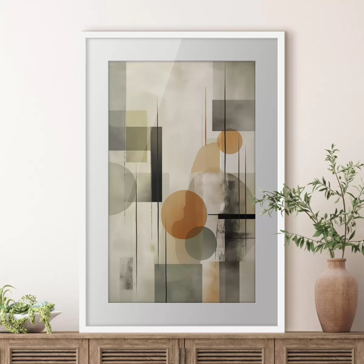 Poster Hoffnung und Kontrast f47098