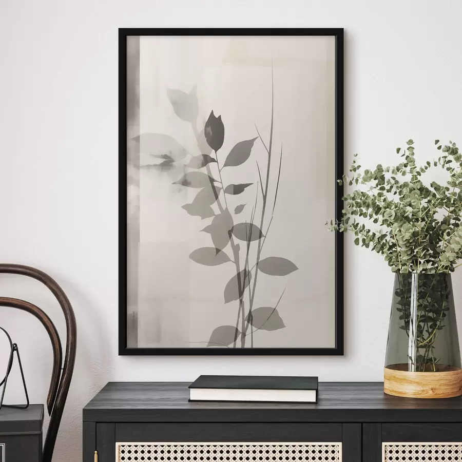 Fototapete Abstrakte Blattzweige f47103