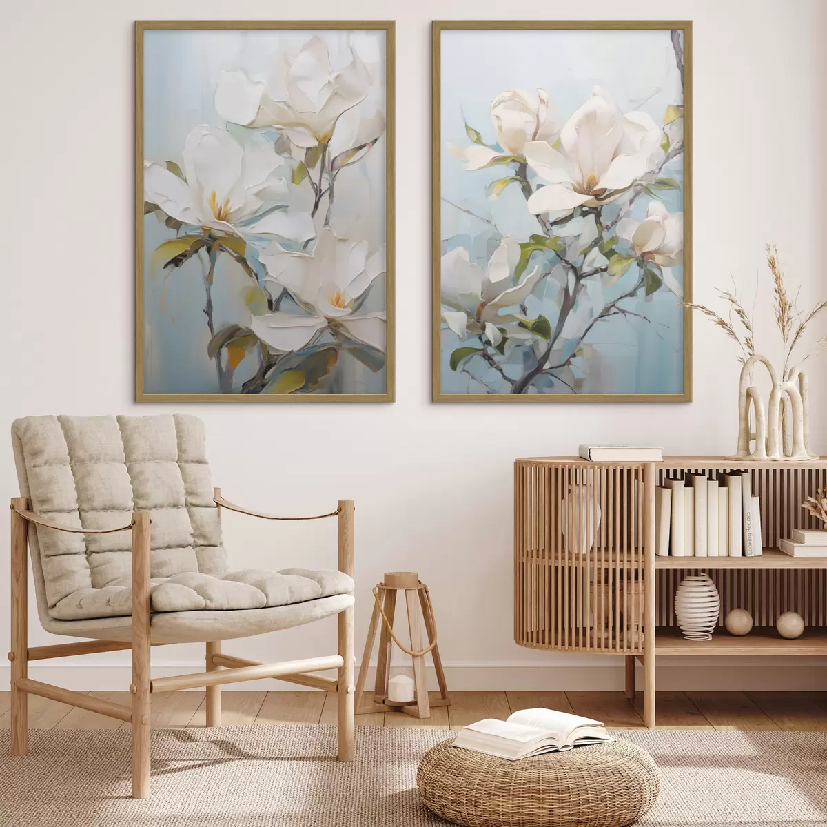Poster Blüten und Kontrast d00881