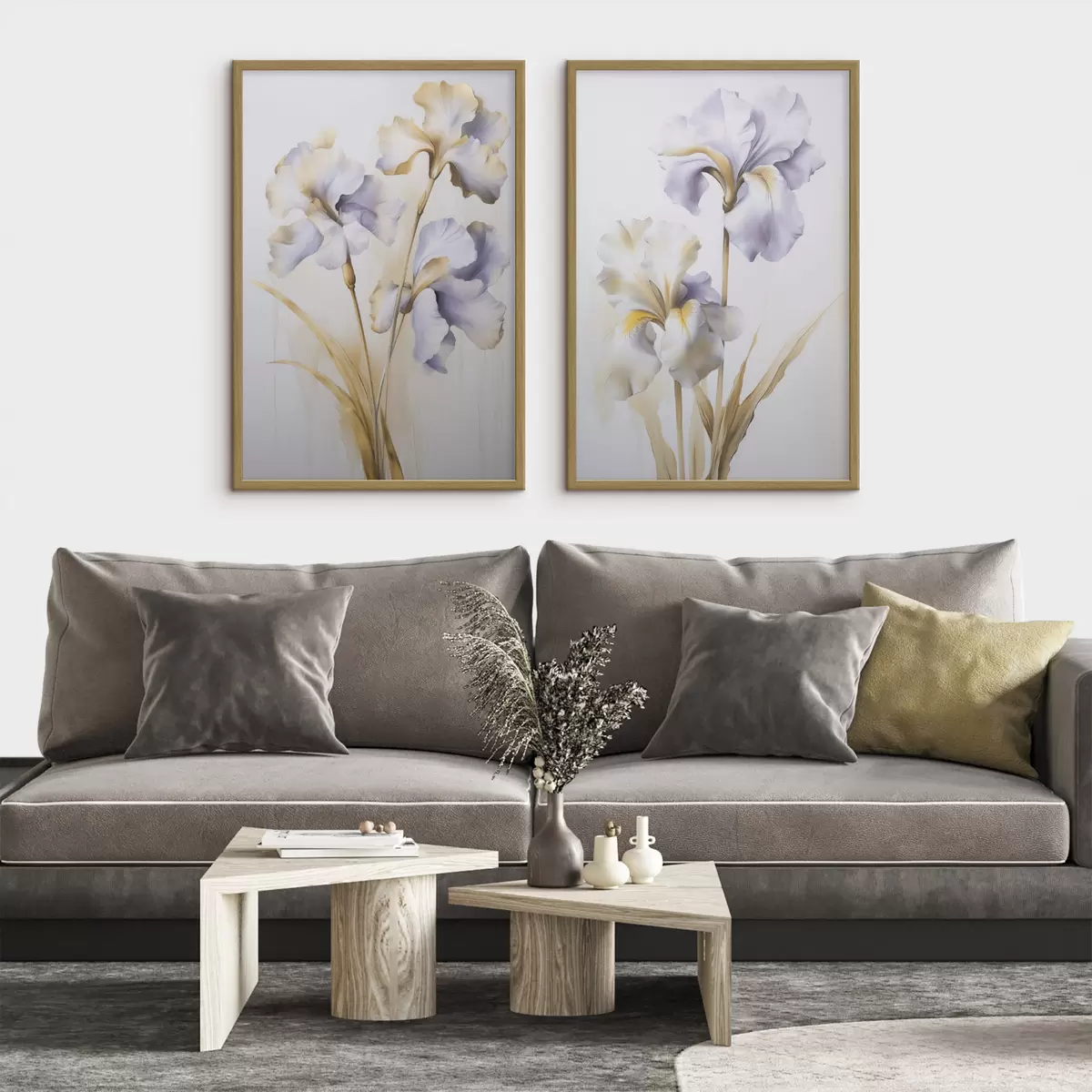 Poster Schwertlilien d00934