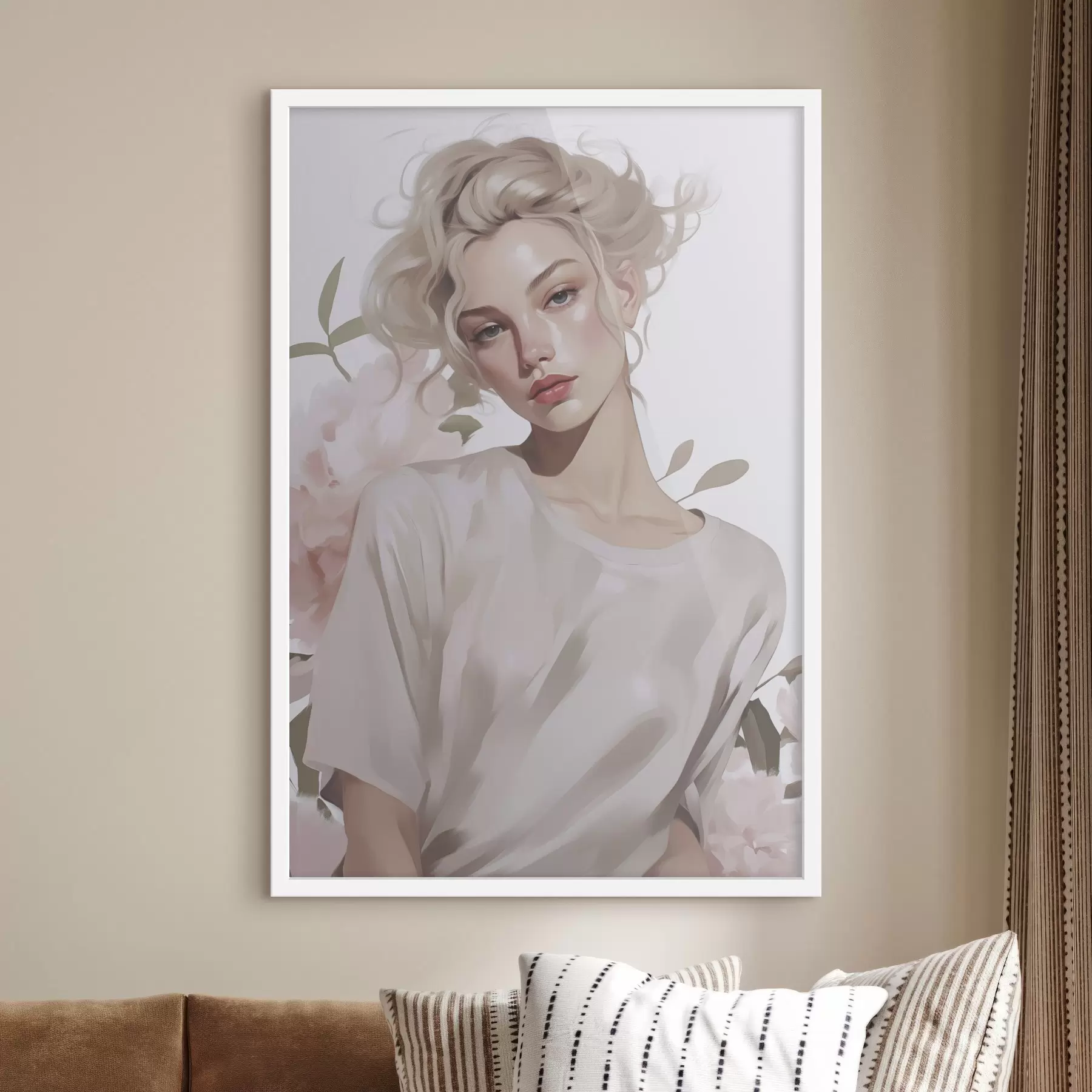 Fototapete Porträt eines Mädchens f47339