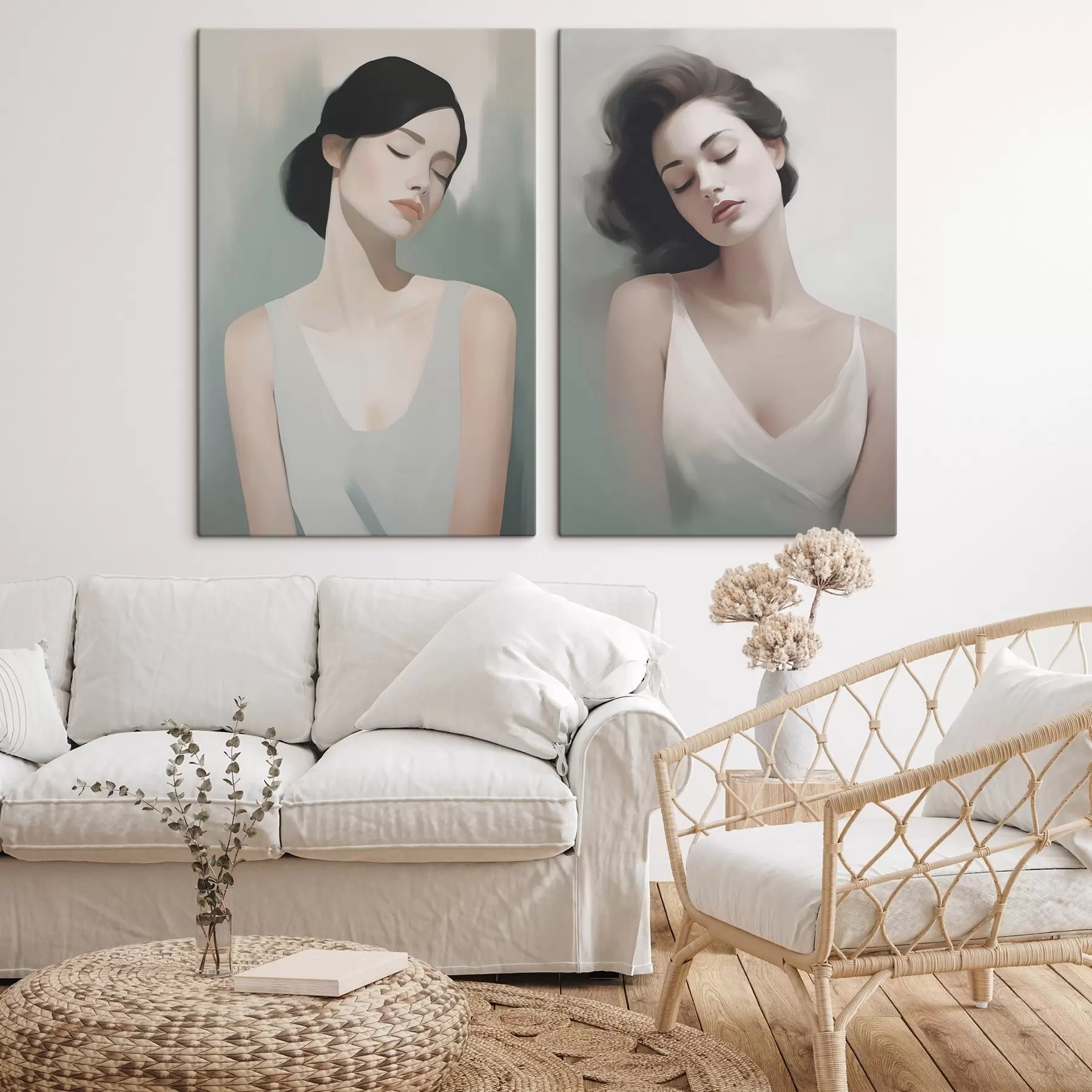 Fototapete Ein Mädchen mit geschlossenen Augen m01188