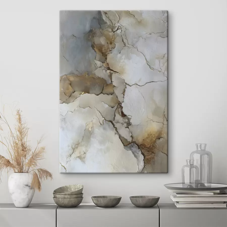 Fototapete Imitation einer abstrakten Textur mit Rissen s47117