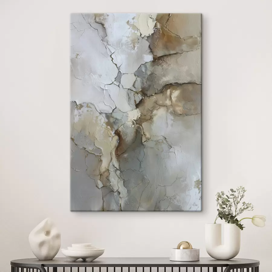 Fototapete Imitation einer abstrakten Textur mit Rissen s47118