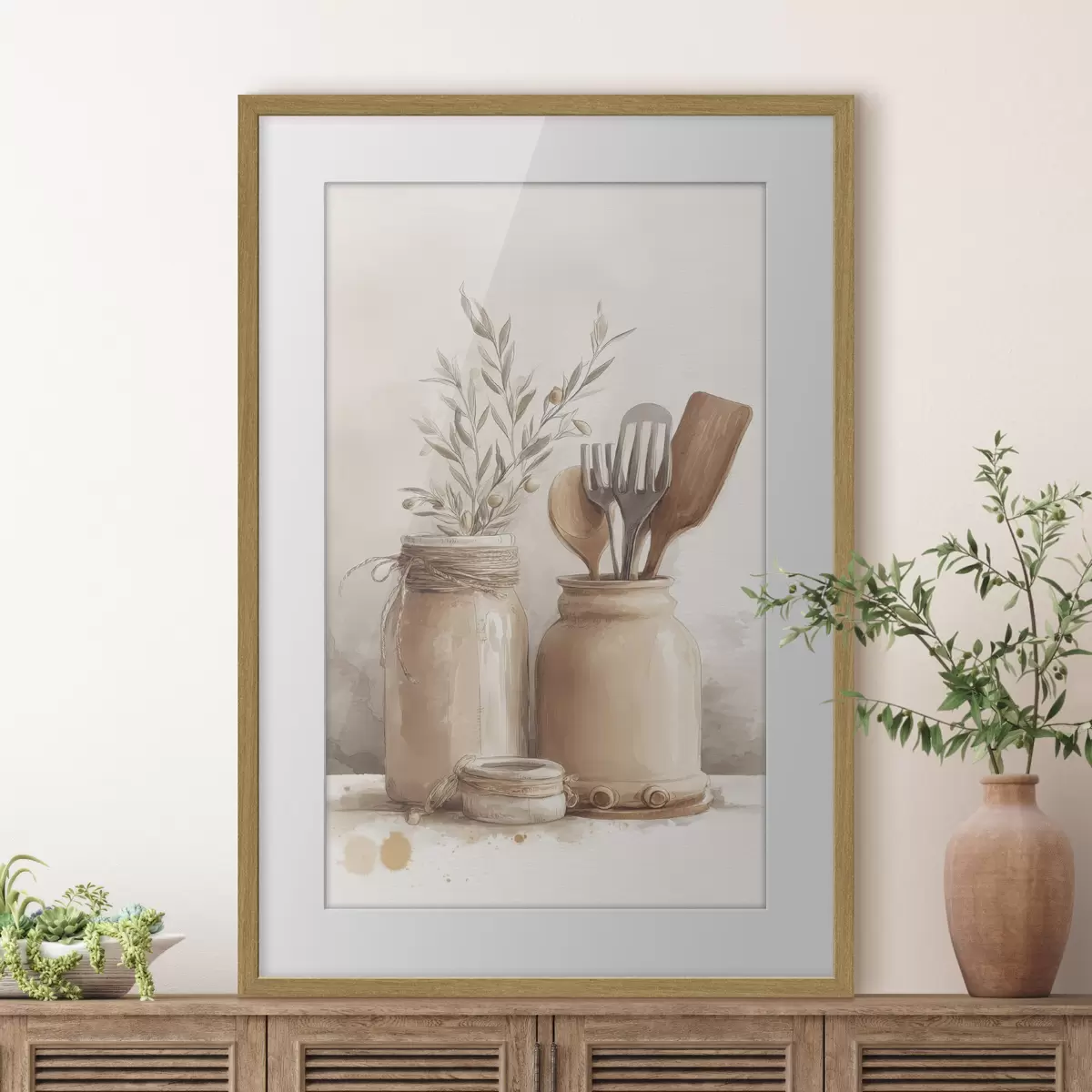Poster Geschmack von Zuhause f47125