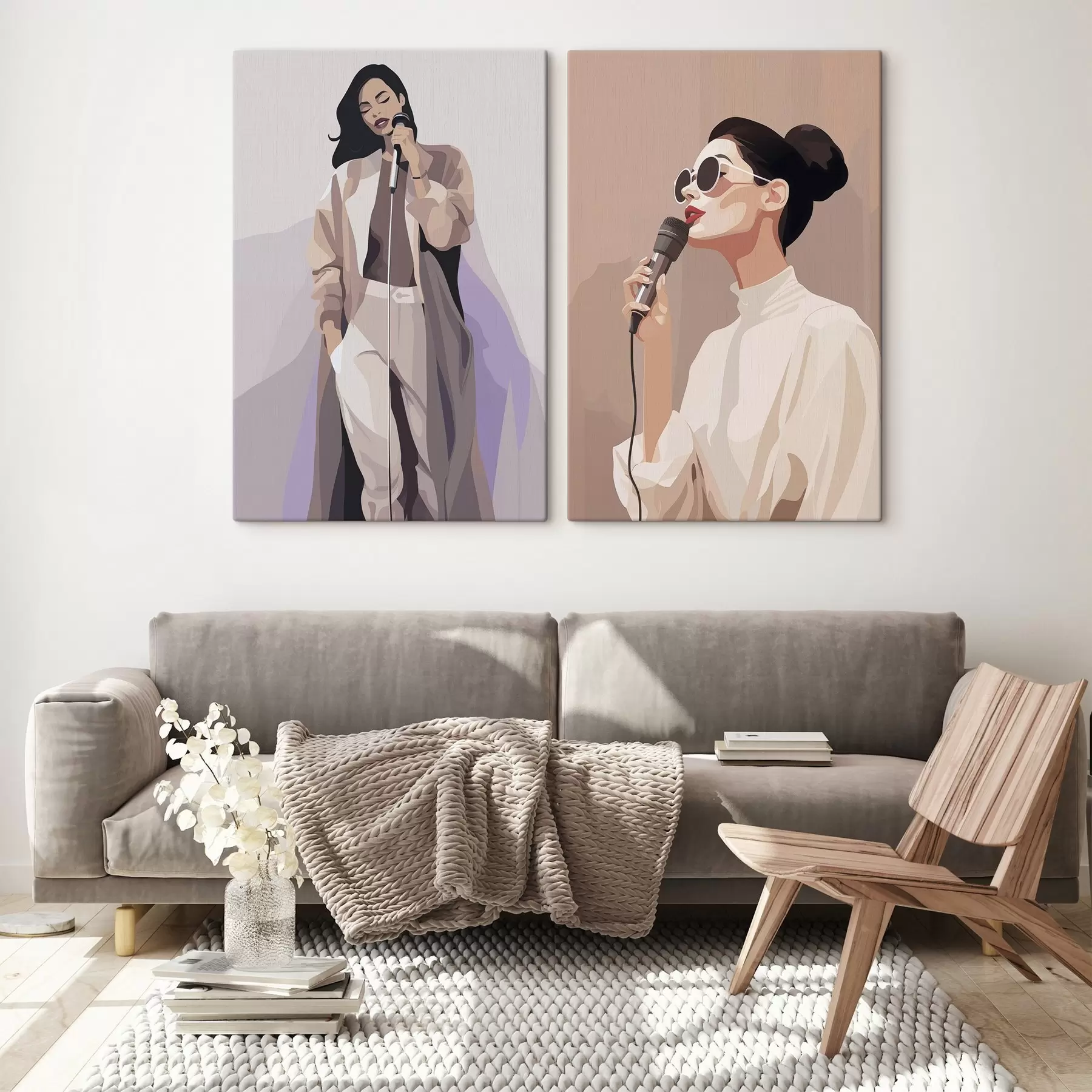 Fototapete Sänger m01191