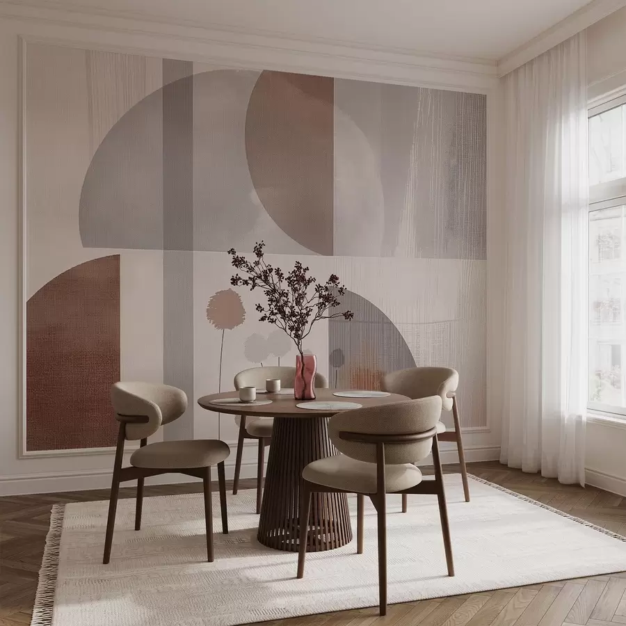 Fototapete Blumen und Textur w09627v1