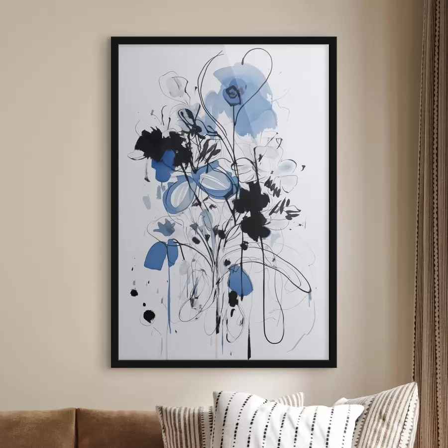 Fototapete Abstraktion mit Flecken f47490