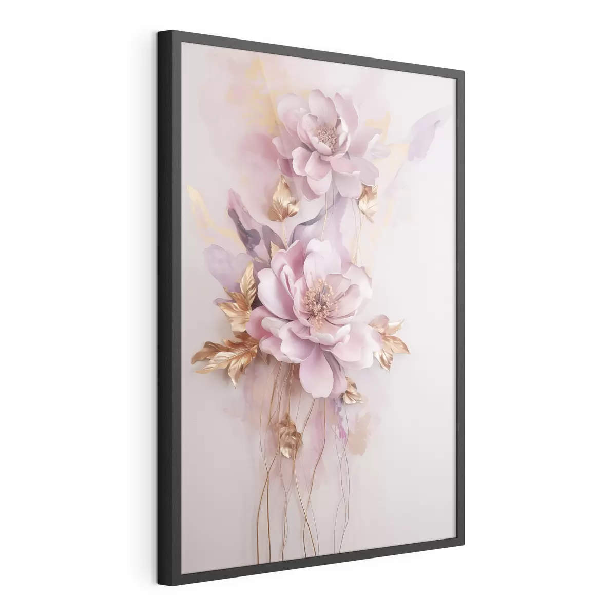 Poster Wunderschöne abstrakte Blumen f47104