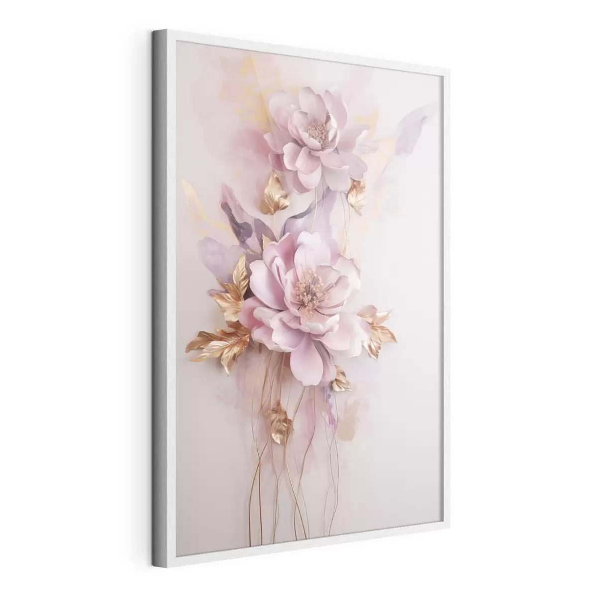Poster Wunderschöne abstrakte Blumen f47104
