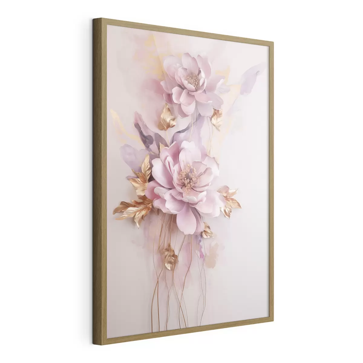 Poster Wunderschöne abstrakte Blumen f47104
