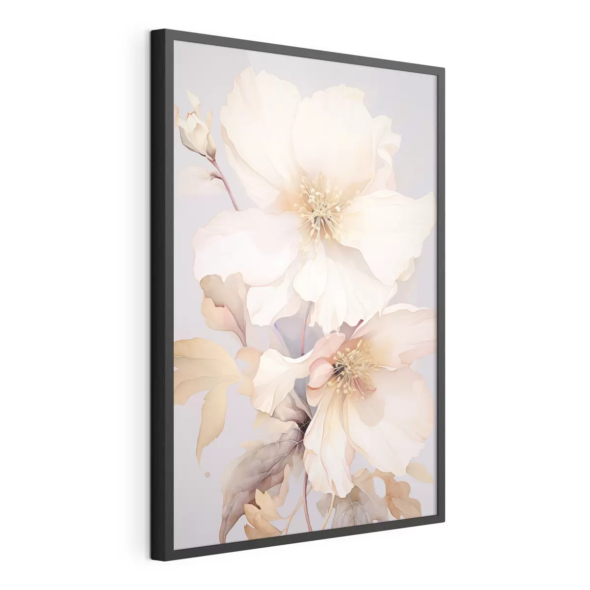 Poster Große abstrakte Blume f47113