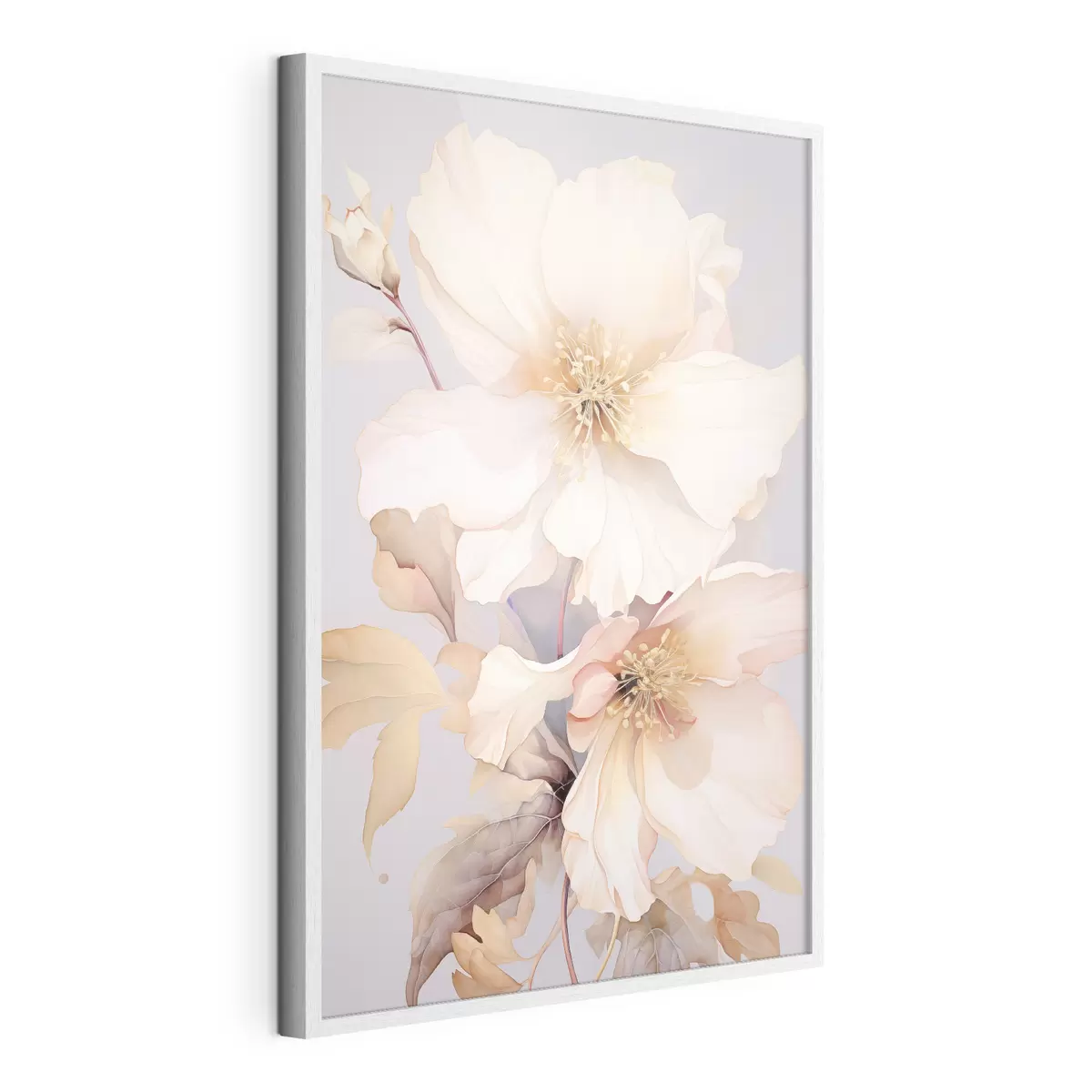 Poster Große abstrakte Blume f47113