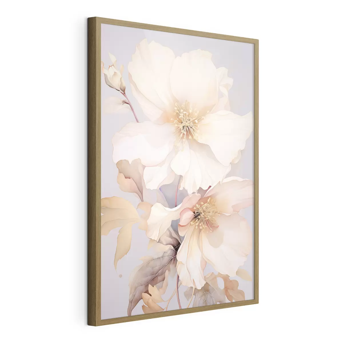 Poster Große abstrakte Blume f47113