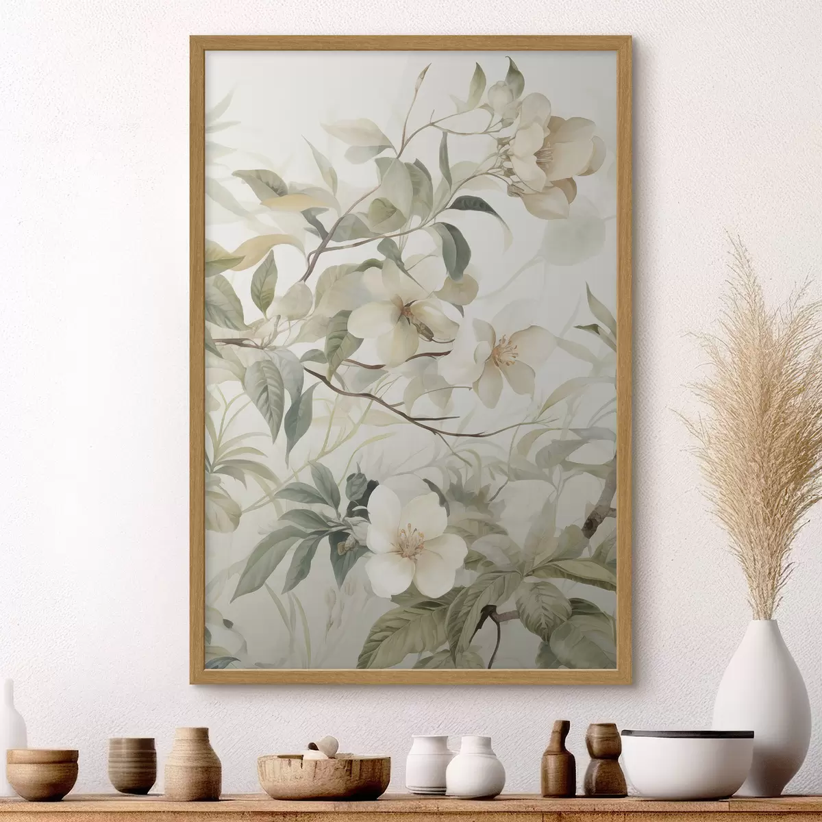 Poster Jasminzweige f46895