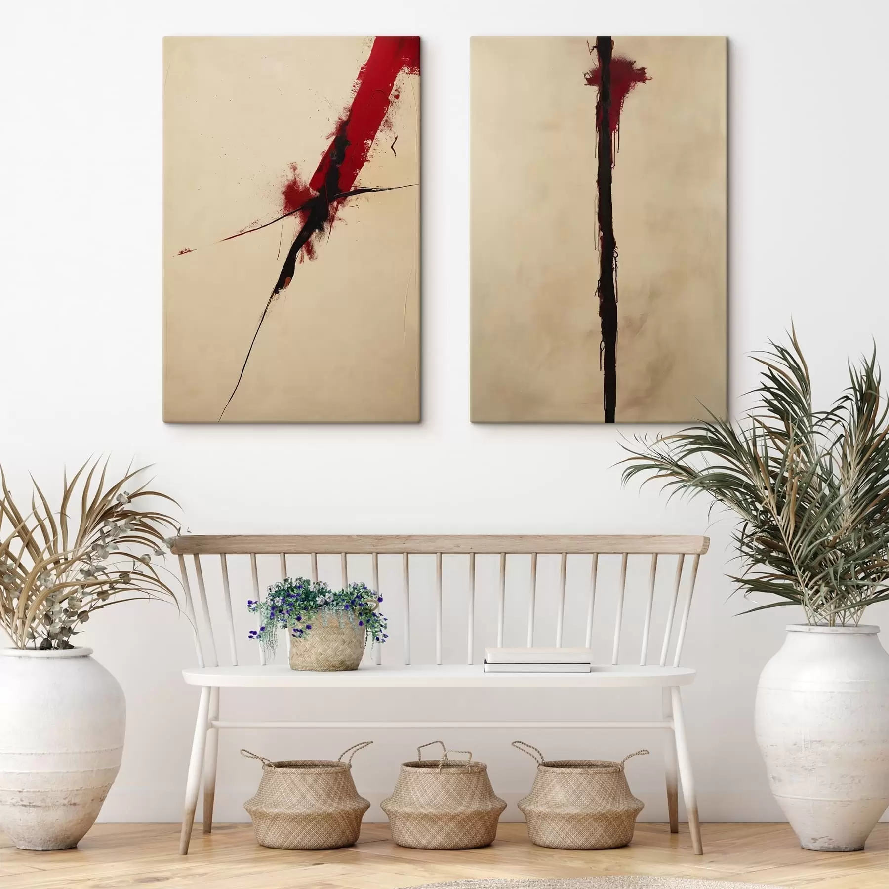 Fototapete Rote Abstraktion m01215